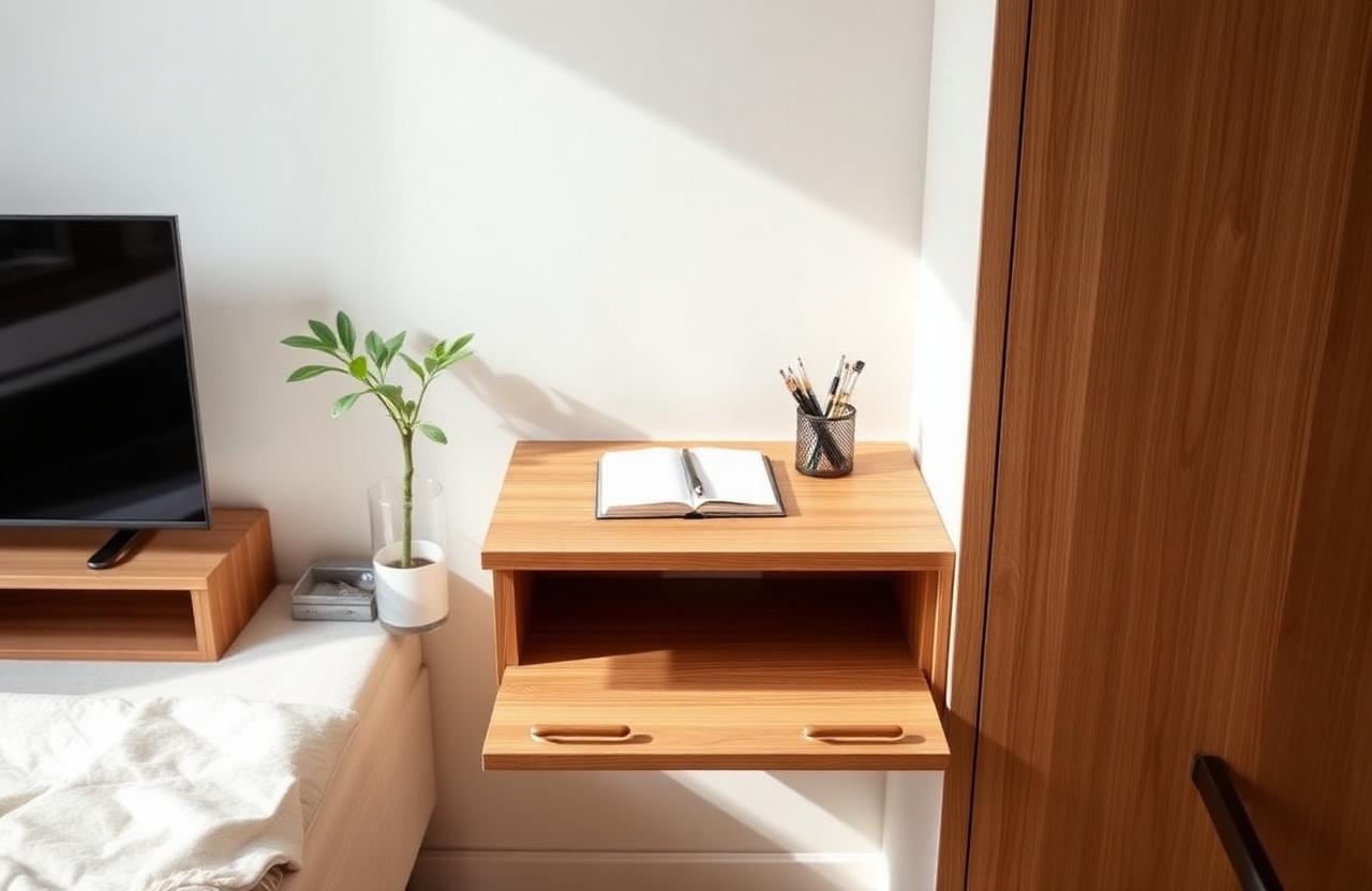 Space Saving Woodworking Designs for Renters